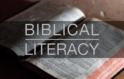 biblical literacy definition